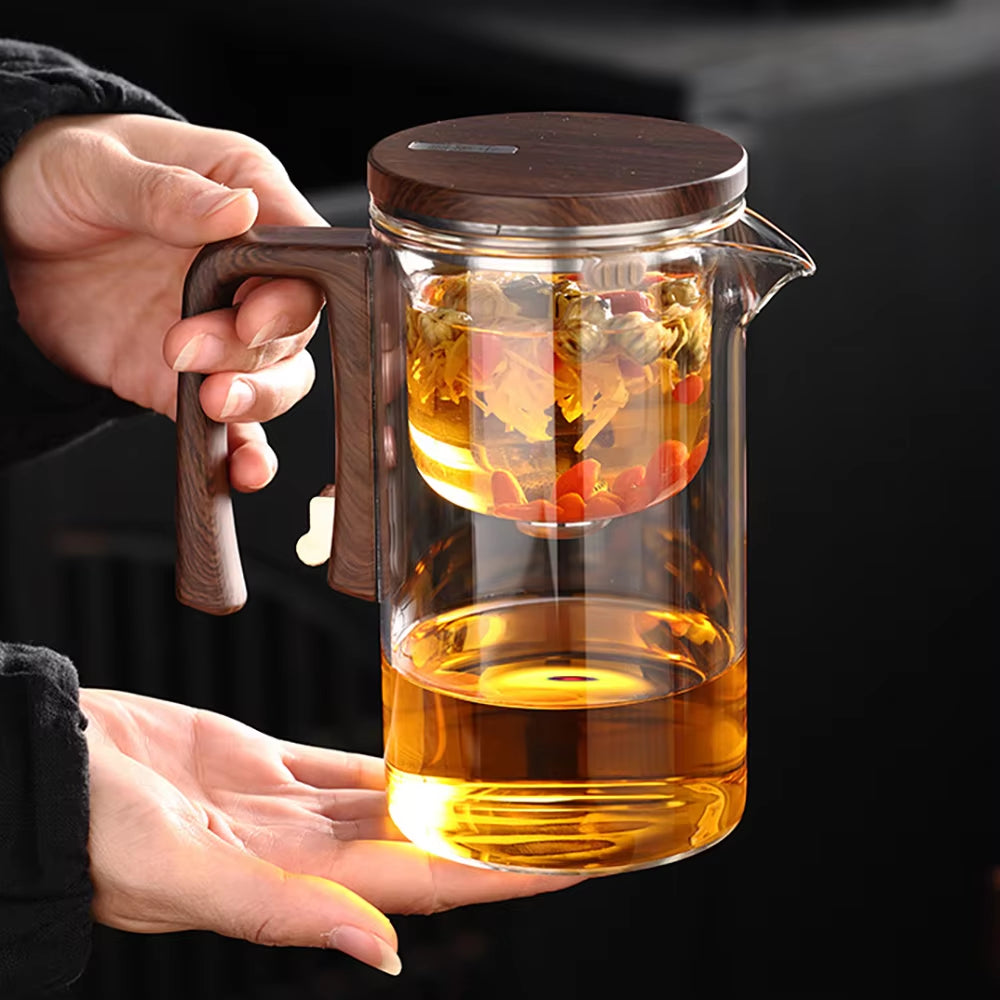 Glass Tea Pot Kettle Infuser