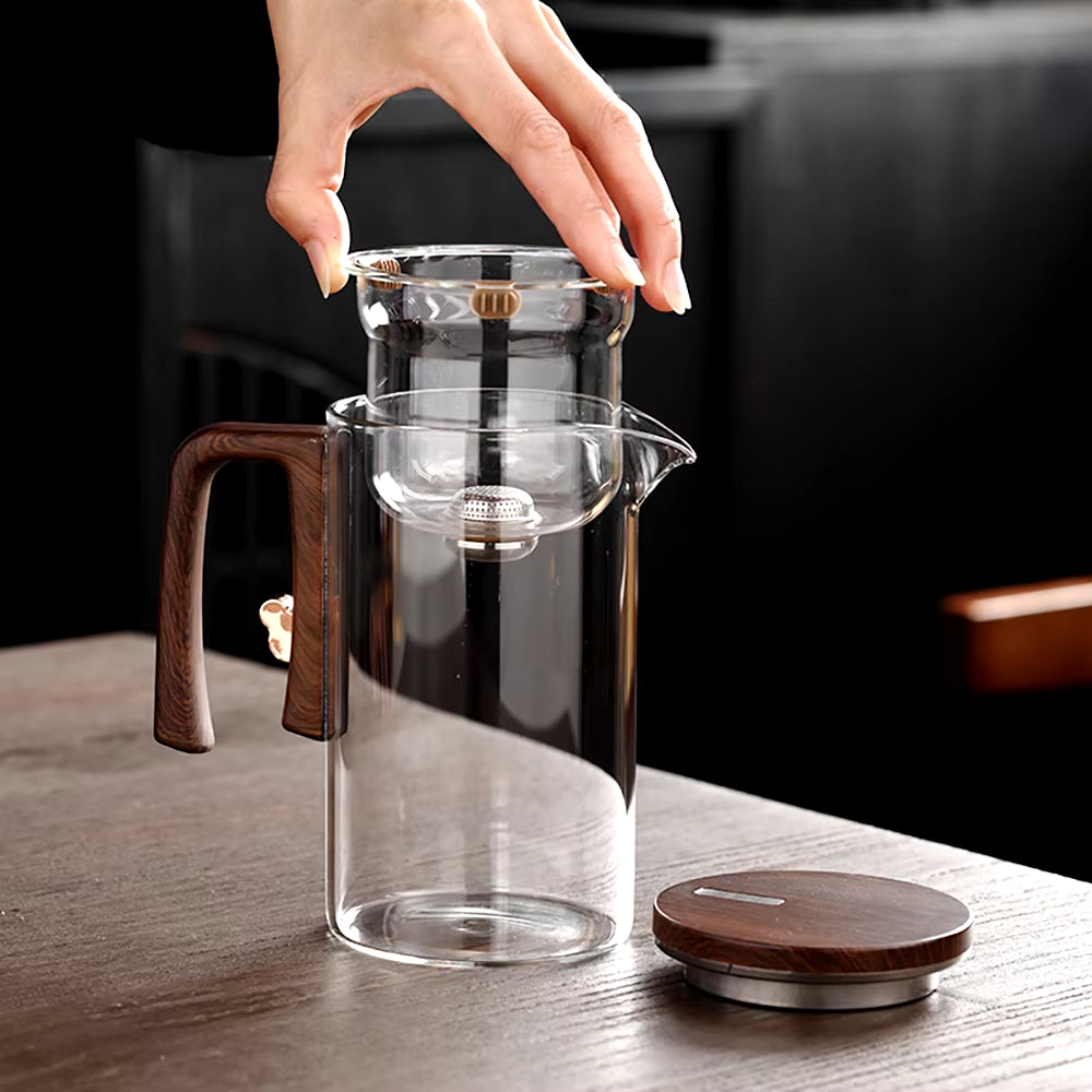 Glass Tea Pot Kettle Infuser