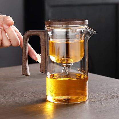 Glass Tea Pot Kettle Infuser