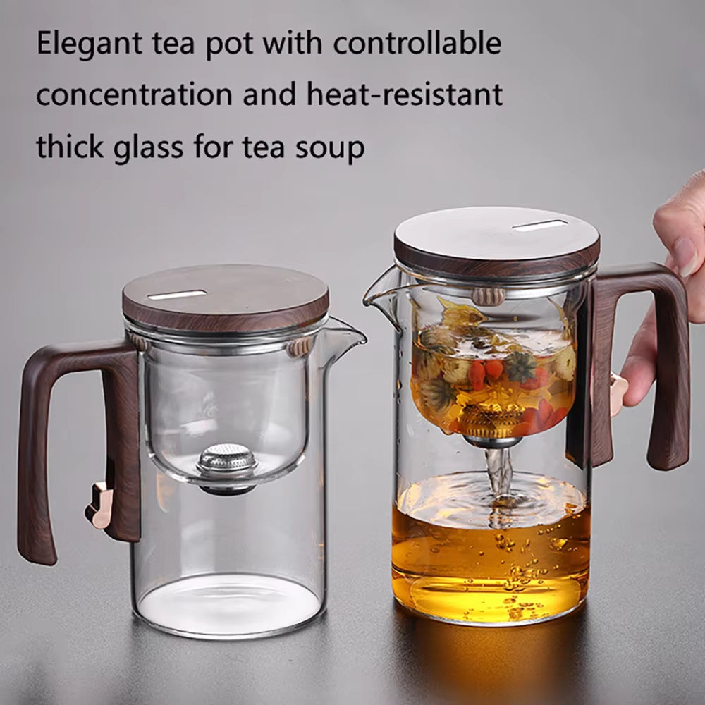 Glass Tea Pot Kettle Infuser